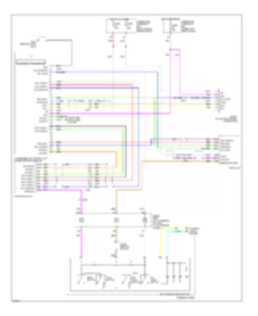 Hands Free Module Wiring Diagram, Except Honda Accessory for Honda Pilot LX 2011