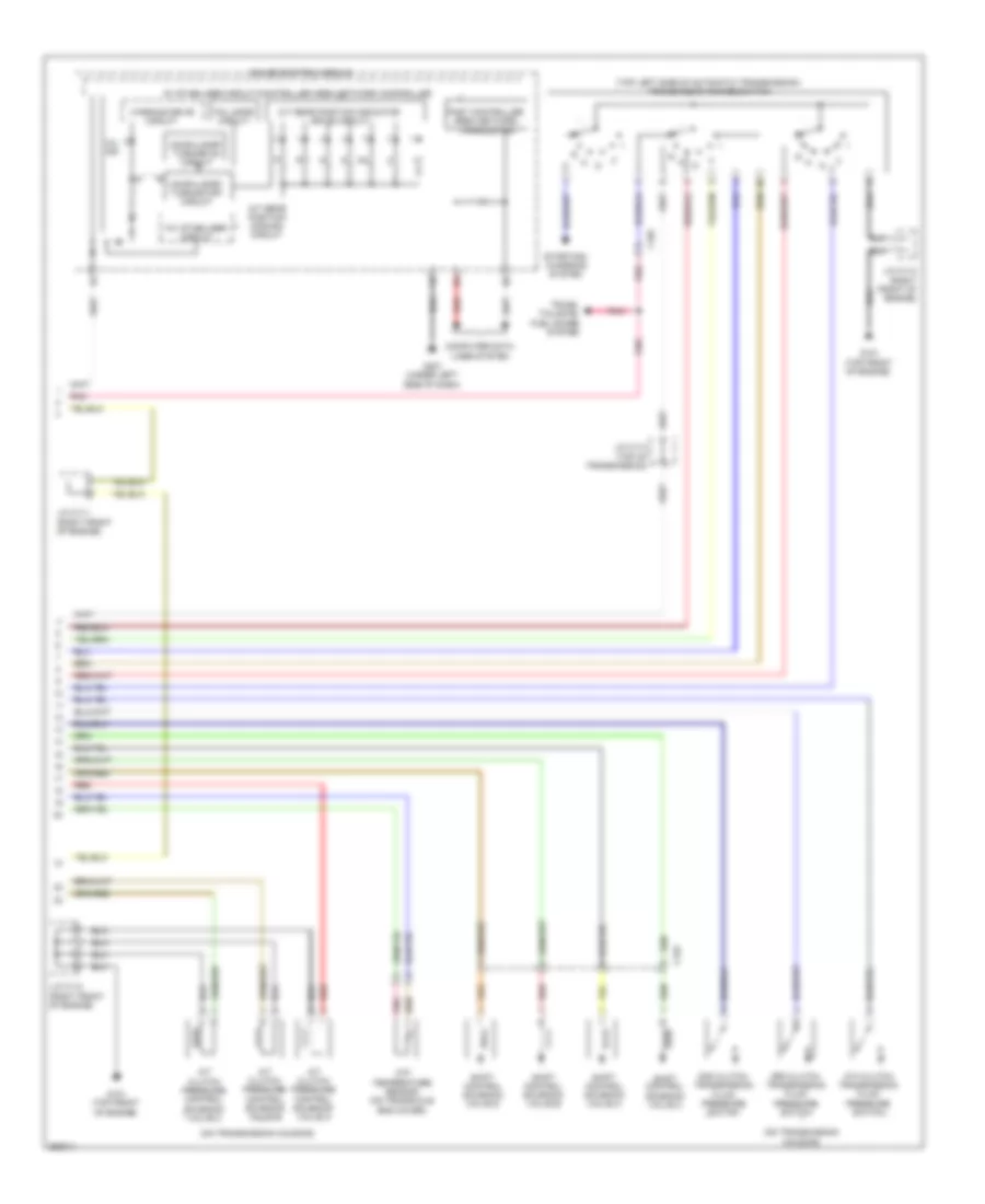 A T Wiring Diagram 2 of 2 for Honda Pilot LX 2011