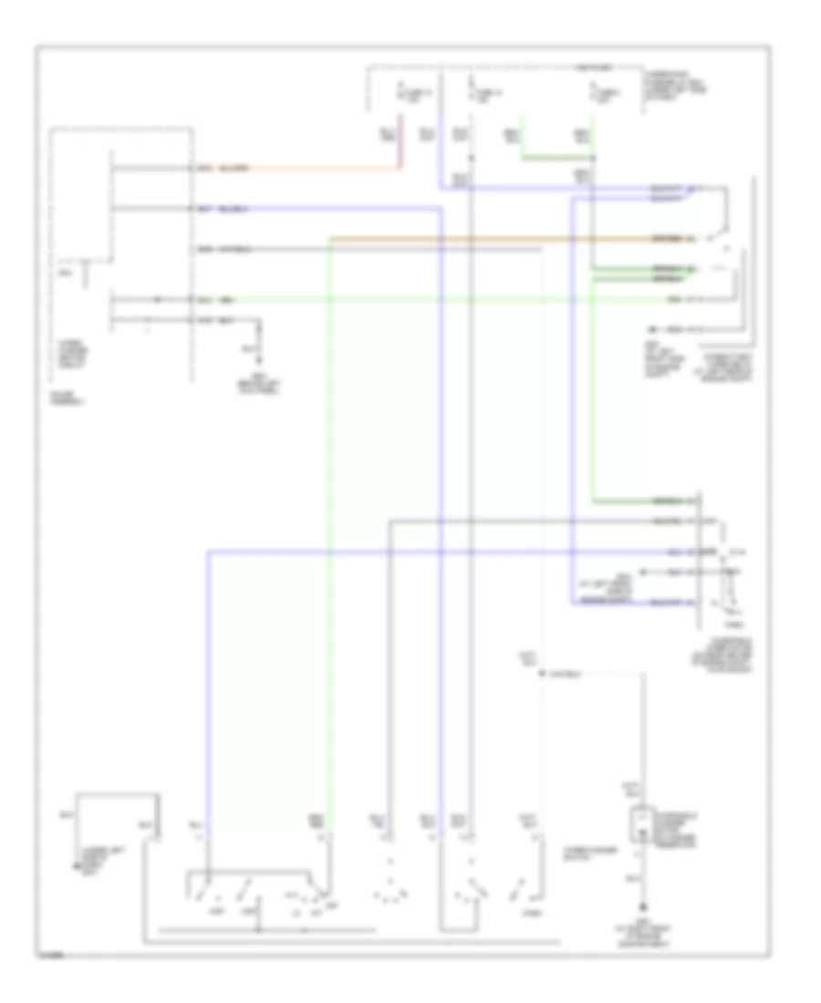 WiperWasher Wiring Diagram for Honda S2000 2006