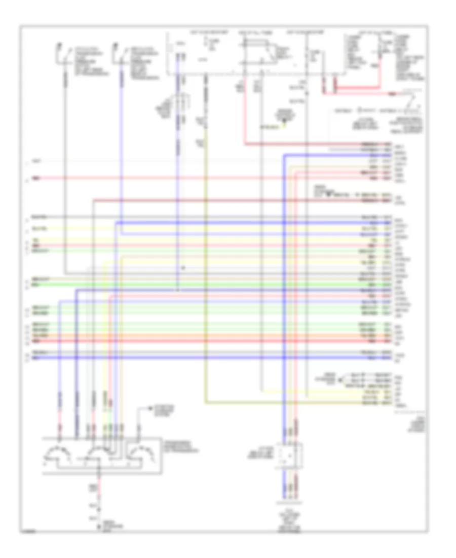 3 0L Transmission Wiring Diagram Except Hybrid 2 of 2 for Honda Accord 2007