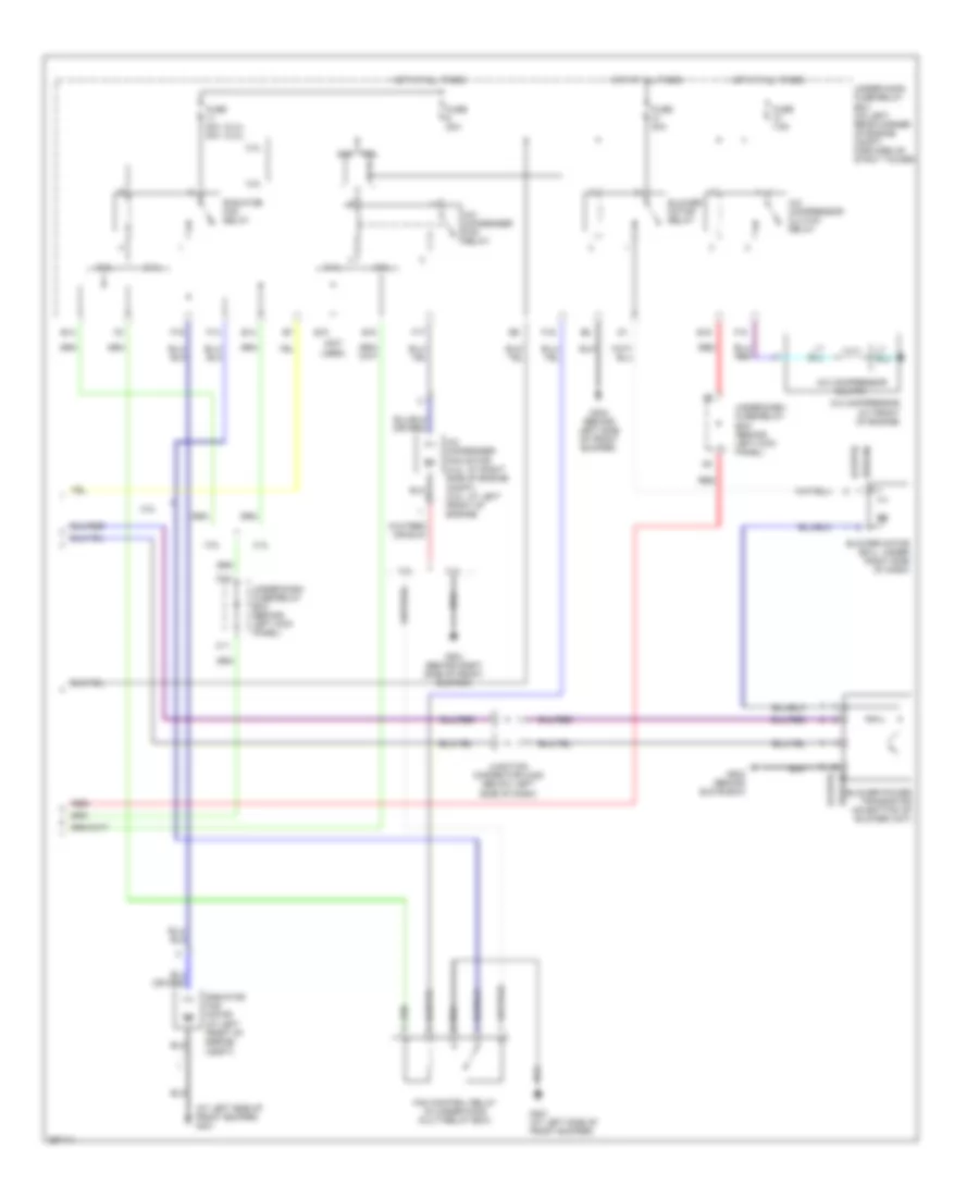 Automatic A C Wiring Diagram Except Hybrid 3 of 3 for Honda Accord 2007