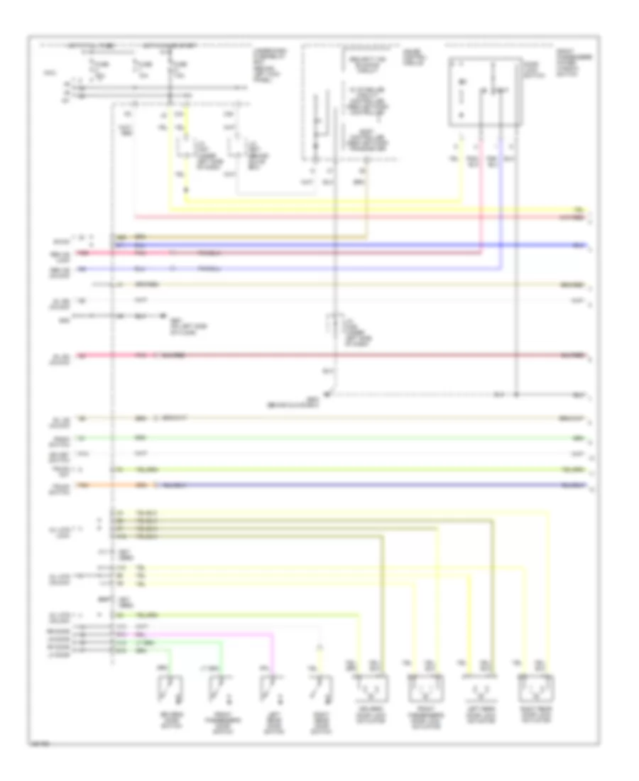 Forced Entry Wiring Diagram, Hybrid (1 of 2) for Honda Accord 2007