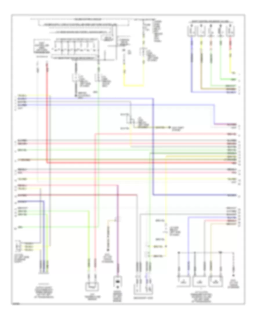 2.4L, Engine Performance Wiring Diagram, AT (3 of 4) for Honda Accord 2007