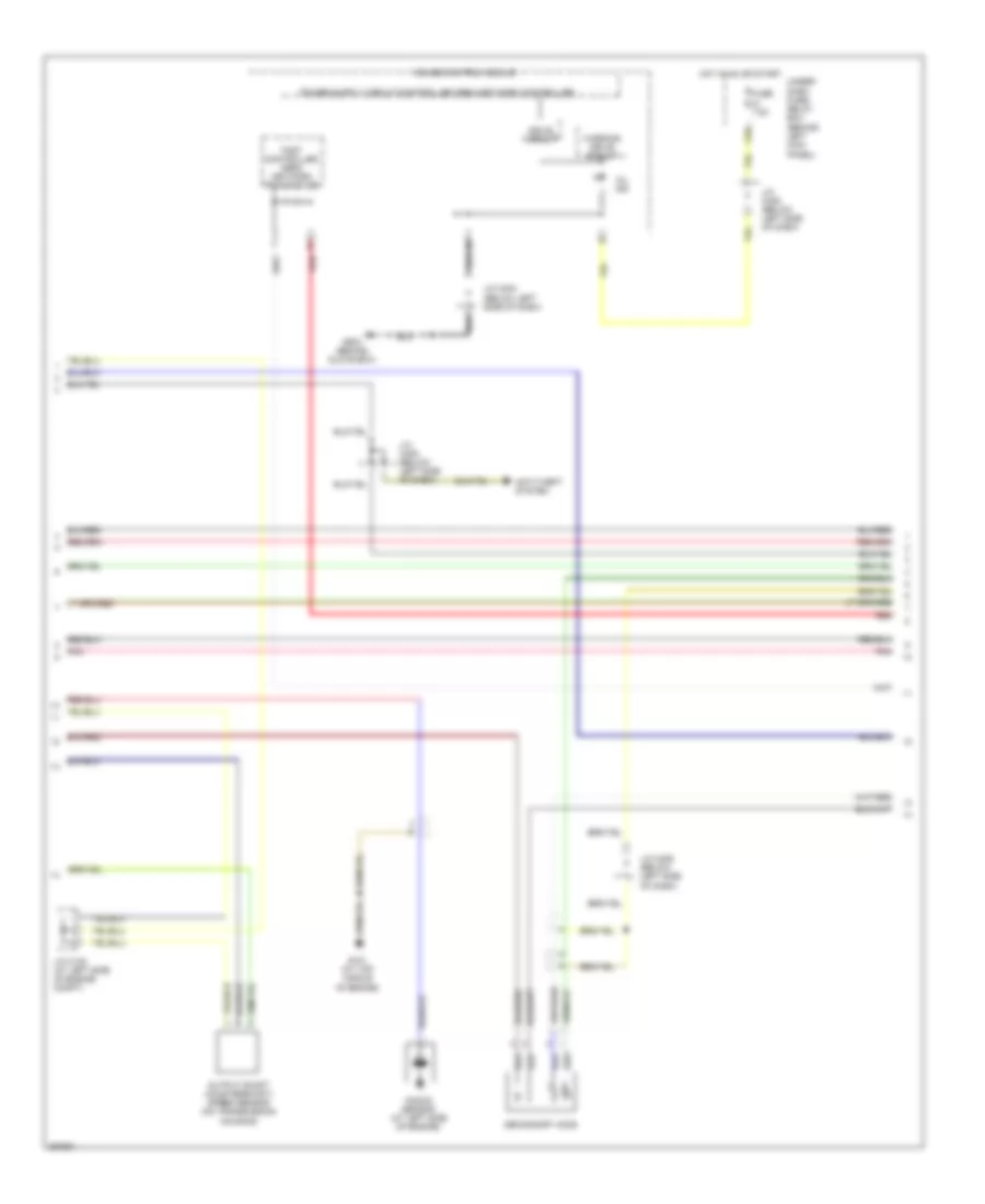 2.4L, Engine Performance Wiring Diagram, MT (3 of 4) for Honda Accord 2007