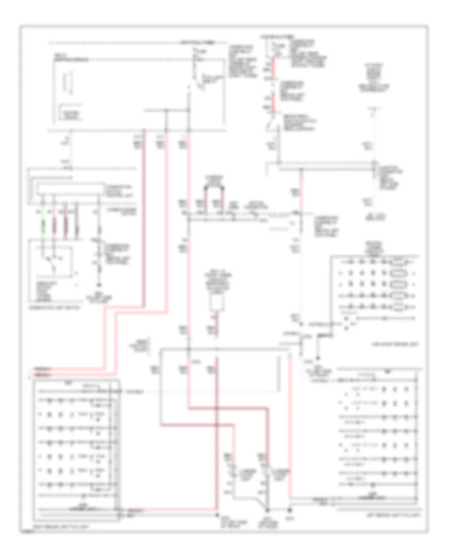 Exterior Lamps Wiring Diagram, Coupe (2 of 2) for Honda Accord 2007