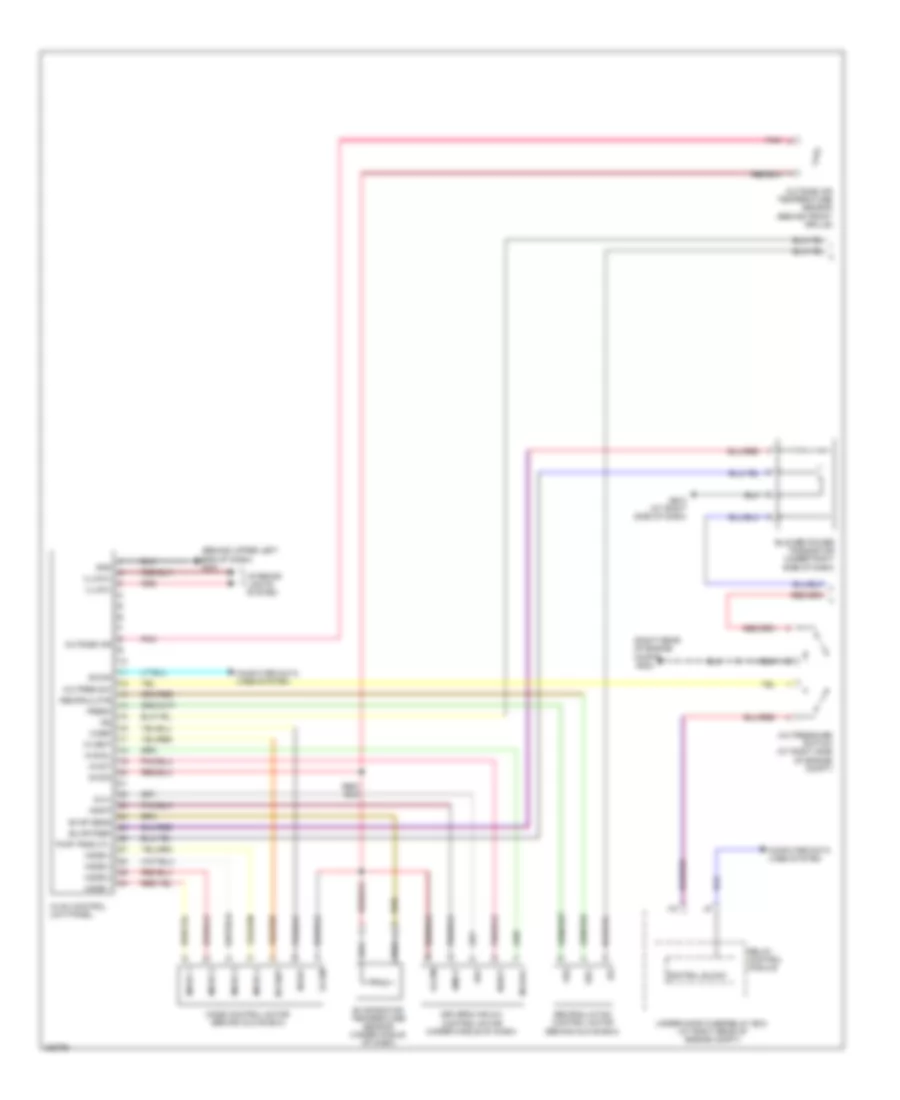 Manual A C Wiring Diagram 1 of 2 for Honda Ridgeline RT 2011