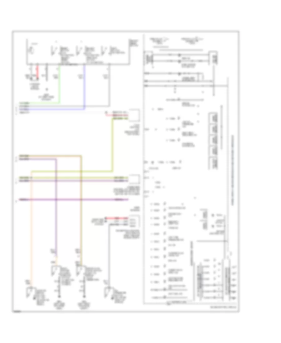 Instrument Cluster Wiring Diagram 2 of 2 for Honda Ridgeline RT 2011