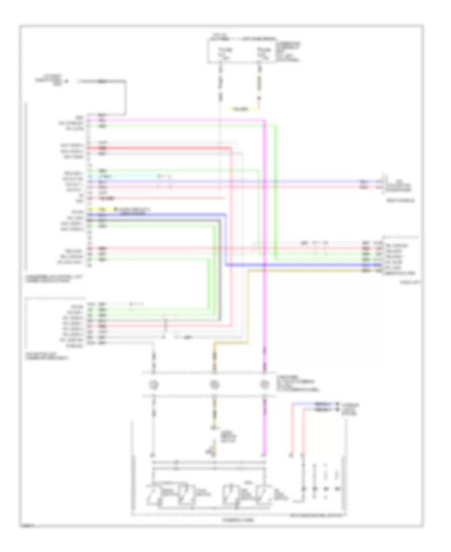 Hands Free Module Wiring Diagram, Except Honda Accessory for Honda Ridgeline RT 2011