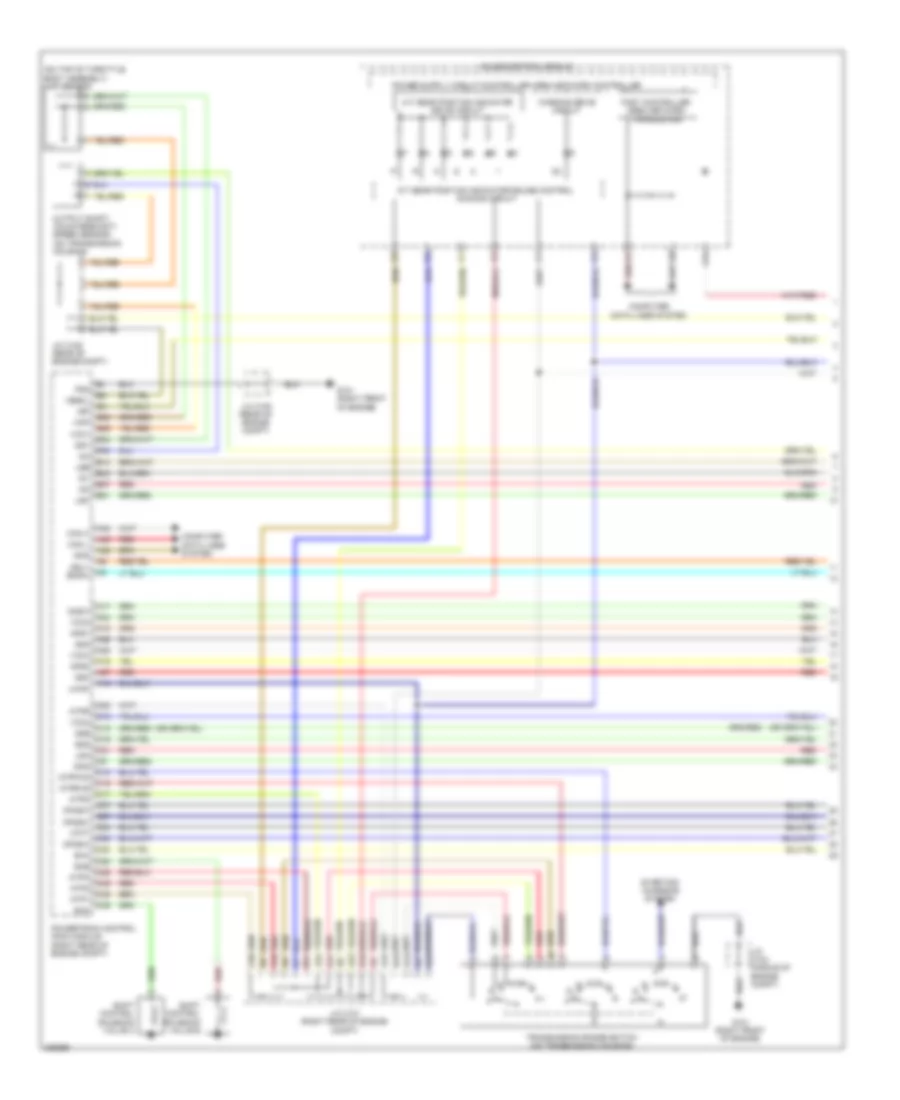 A T Wiring Diagram 1 of 2 for Honda Ridgeline RT 2011