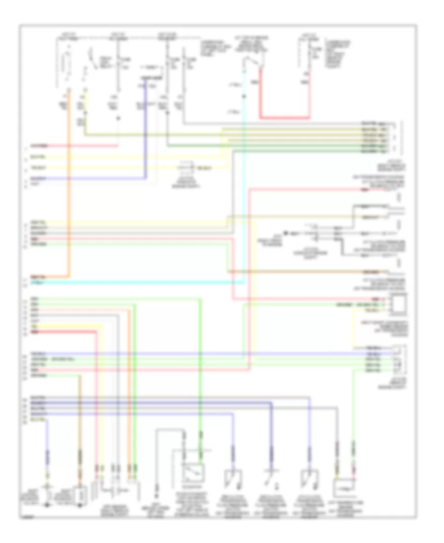 A T Wiring Diagram 2 of 2 for Honda Ridgeline RT 2011