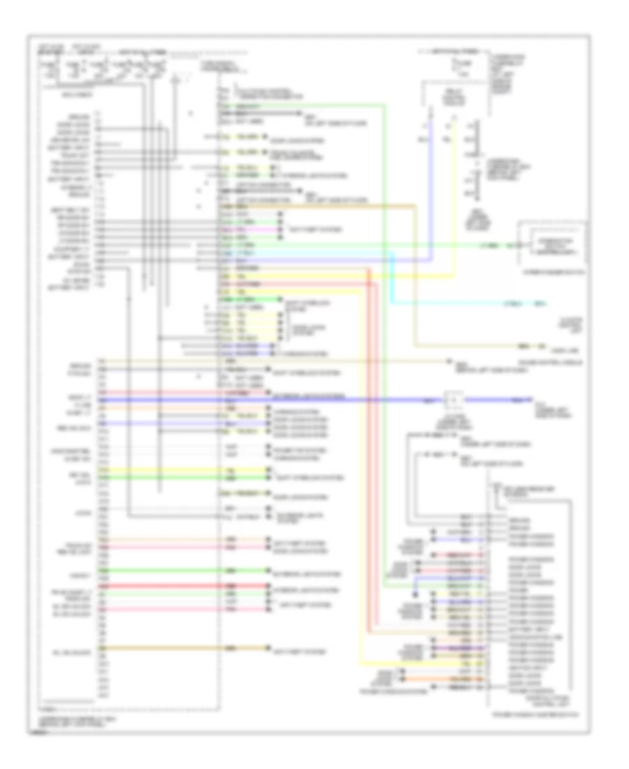 Body Control Modules Wiring Diagram Hybrid for Honda Accord EX 2007