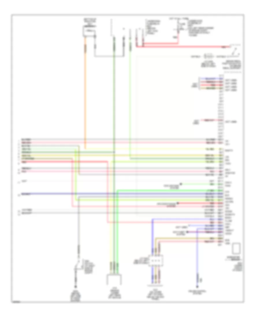 2.4L, Engine Performance Wiring Diagram, MT (4 of 4) for Honda Accord EX 2007