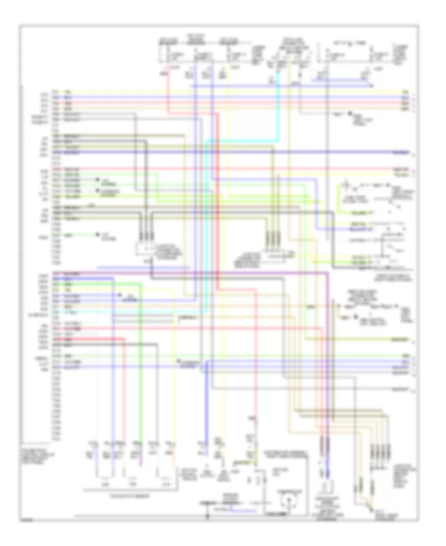 2 0L Engine Performance Wiring Diagrams 1 of 3 for Honda CR V LX 1997