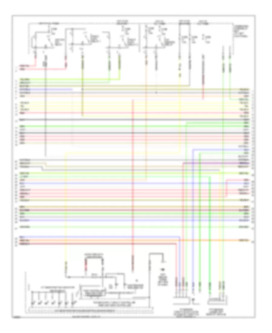 3.5L, Engine Performance Wiring Diagram (3 of 7) for Honda Ridgeline RTL 2011