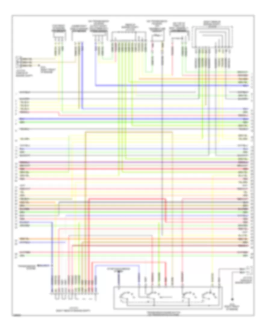 3.5L, Engine Performance Wiring Diagram (5 of 7) for Honda Ridgeline RTL 2011