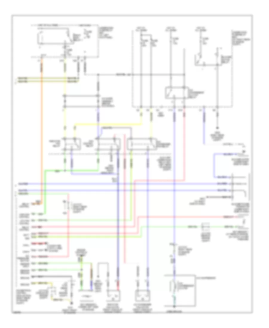 Automatic AC Wiring Diagram (2 of 2) for Honda Ridgeline RTS 2011