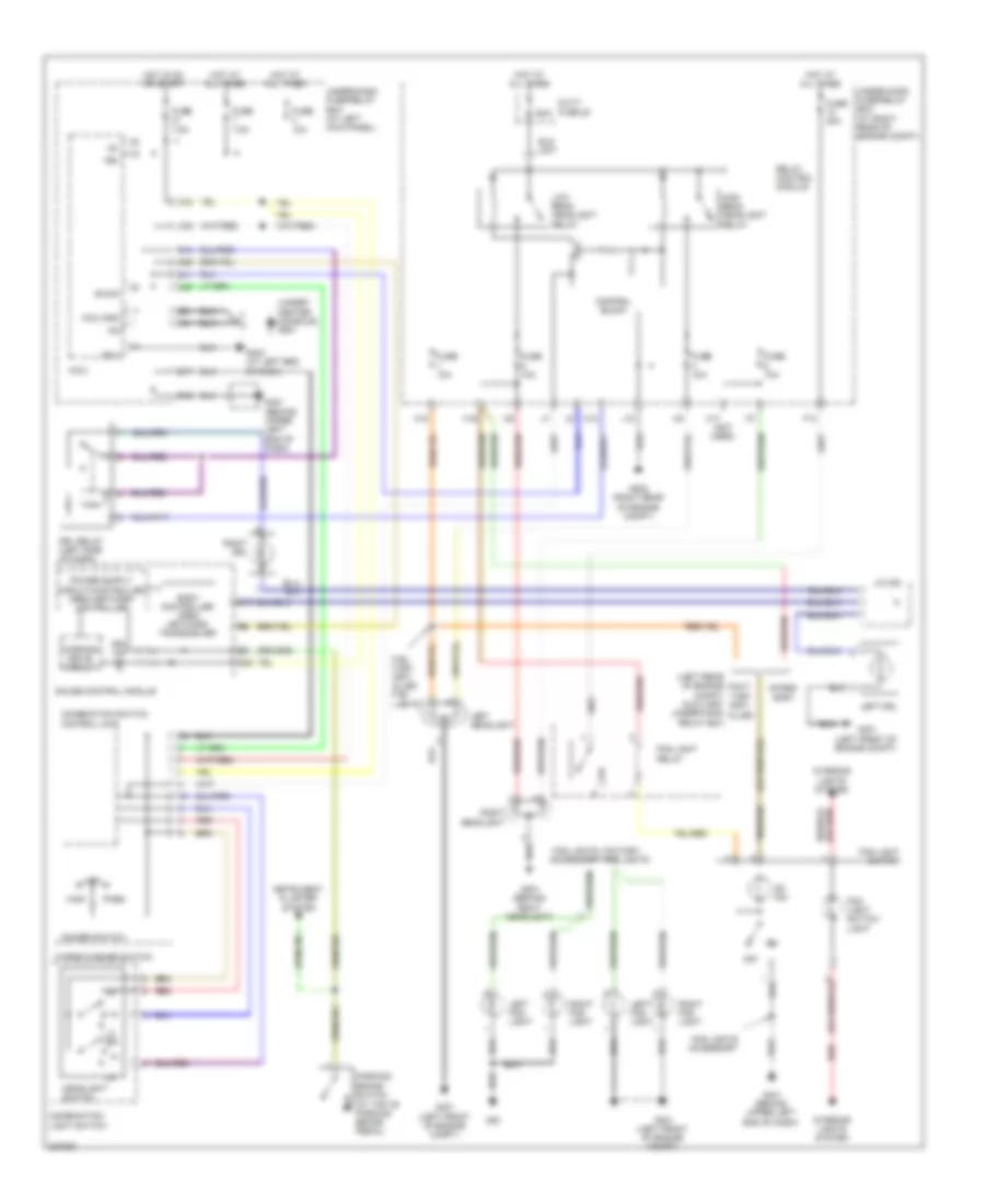 Headlights Wiring Diagram for Honda Ridgeline RTS 2011