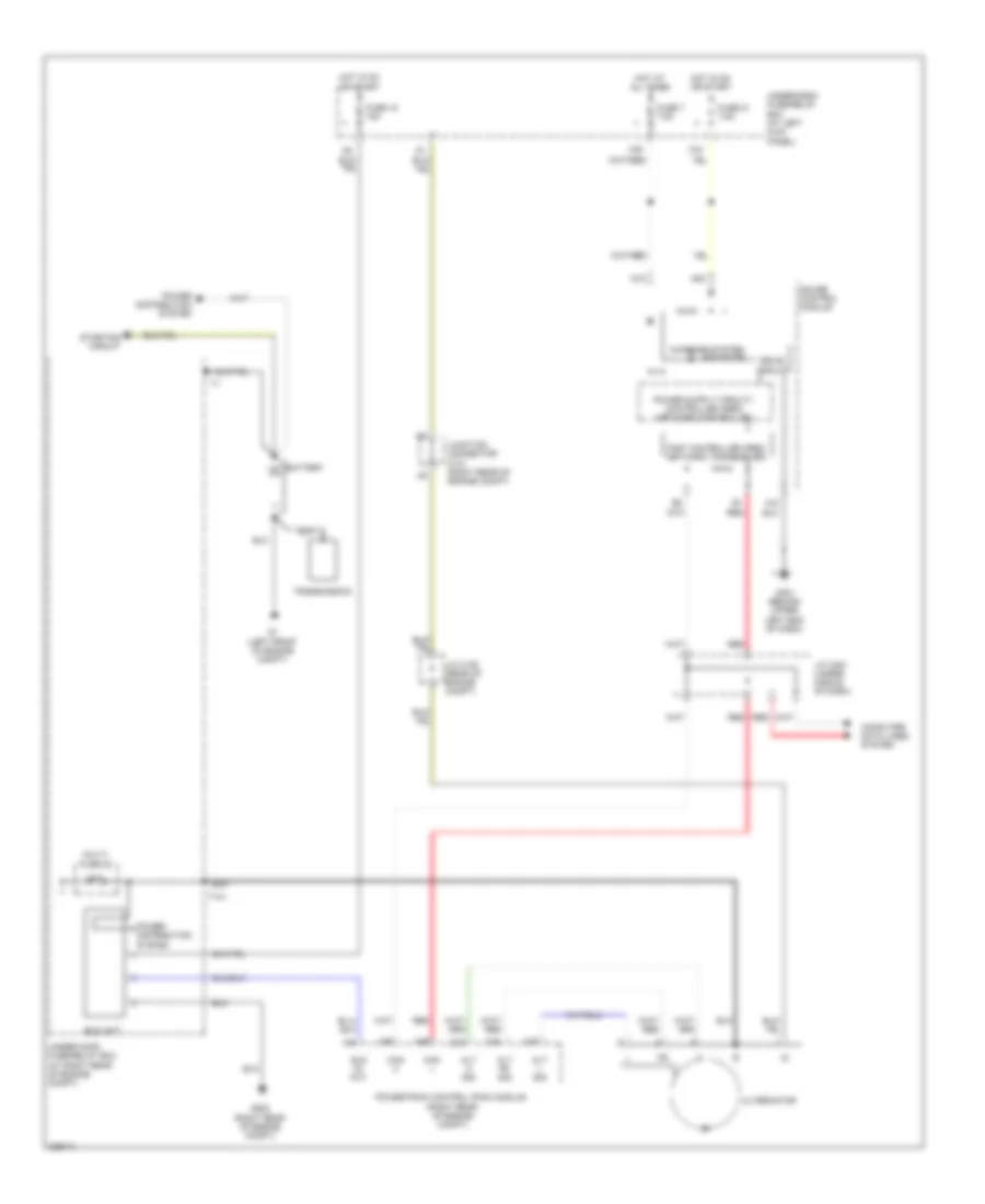 Charging Wiring Diagram for Honda Ridgeline RTS 2011