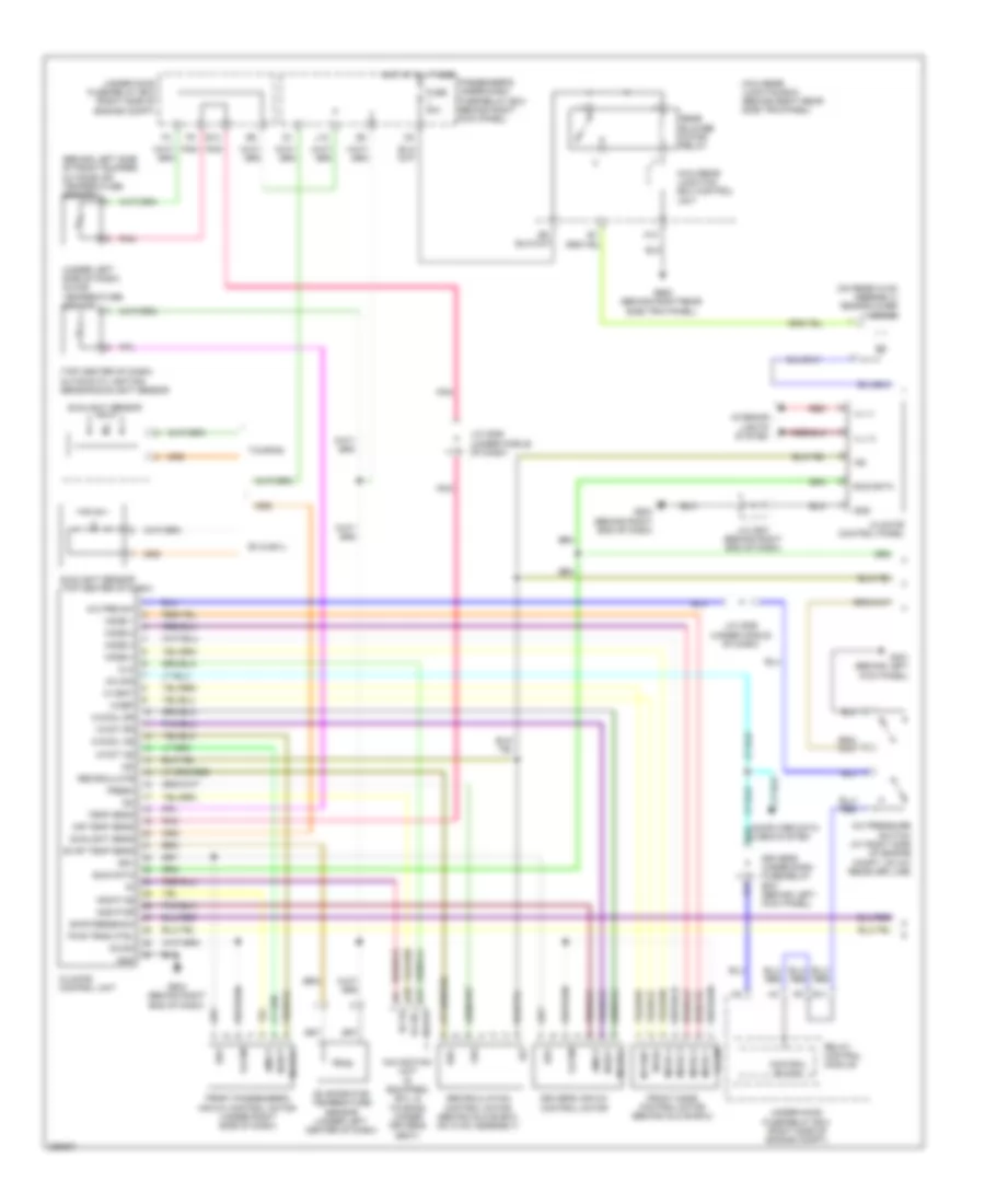 Automatic A C Wiring Diagram 1 of 3 for Honda Odyssey Touring 2008