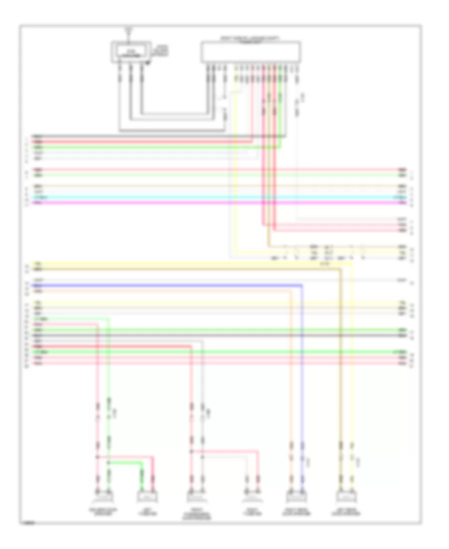 Radio Wiring Diagram, Plug-In Hybrid (3 of 6) for Honda Accord LX 2014