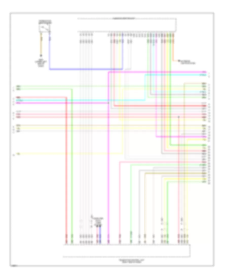 Navigation Wiring Diagram, Plug-In Hybrid (5 of 6) for Honda Accord LX 2014