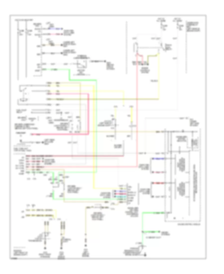 Immobilizer Wiring Diagram for Honda Accord EX 2012