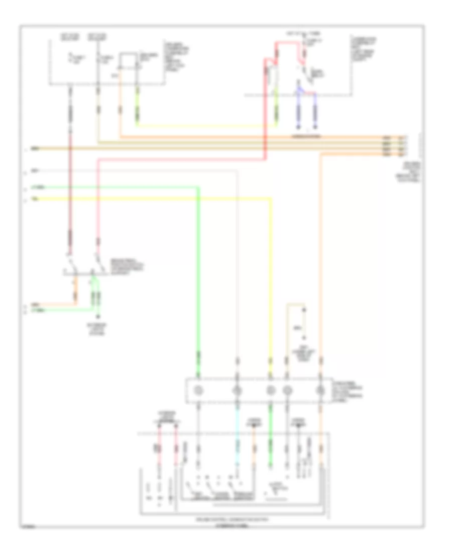 2.4L, Cruise Control Wiring Diagram (2 of 2) for Honda Accord EX 2012