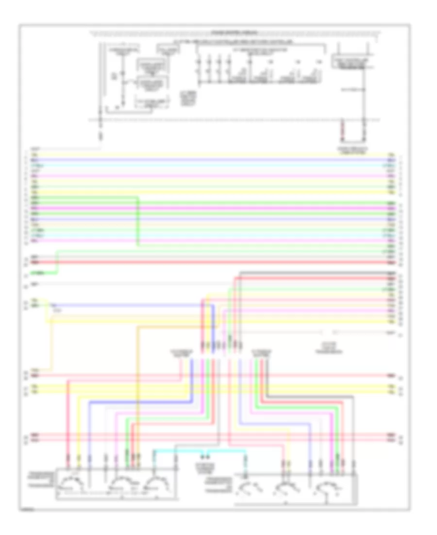 3.5L, Engine Performance Wiring Diagram (5 of 7) for Honda Accord EX 2012