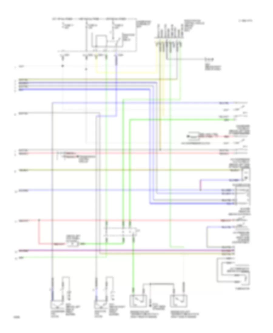AC Wiring Diagram (2 of 2) for Honda Accord DX 1994