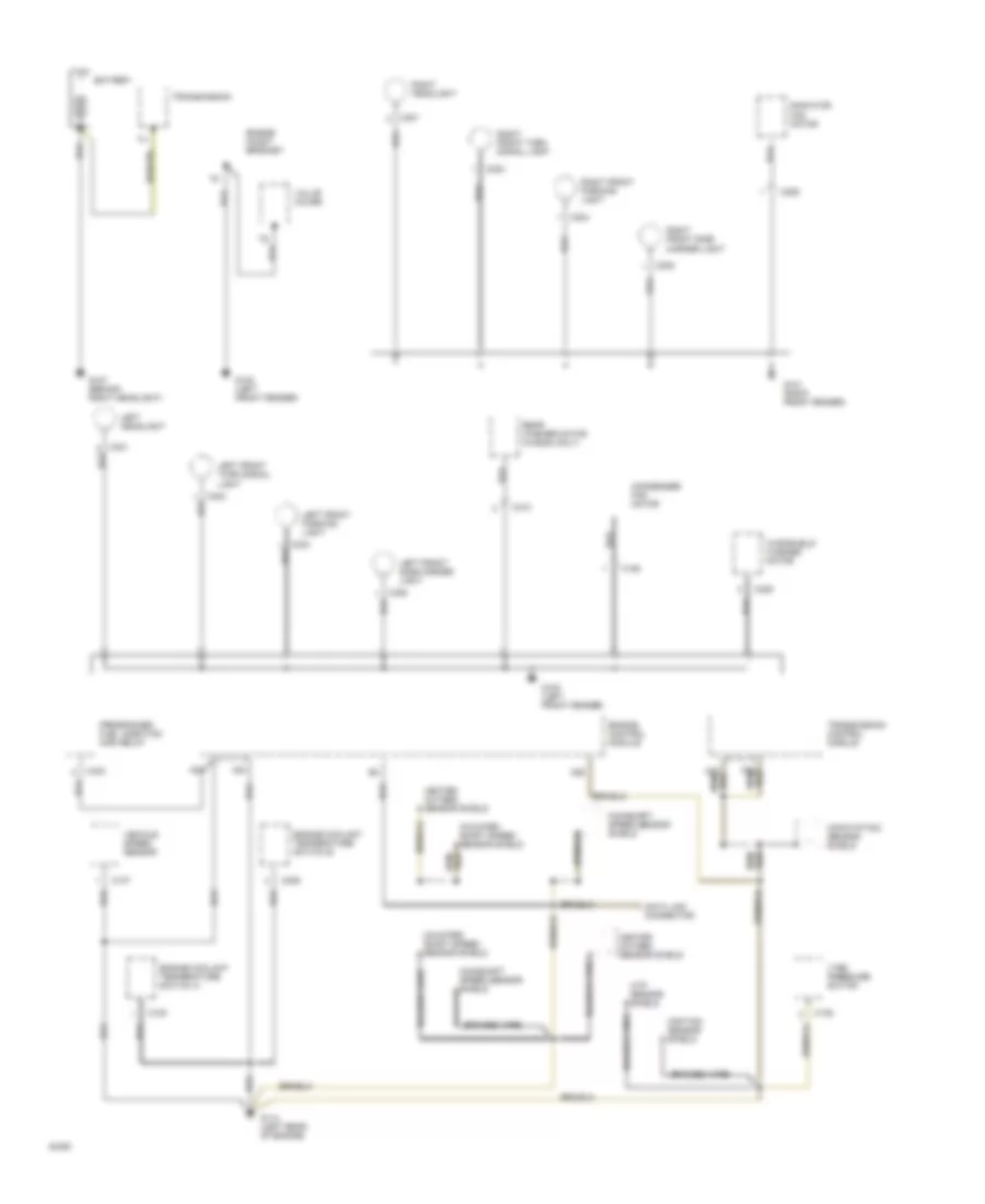Ground Distribution Wiring Diagram 1 of 4 for Honda Accord DX 1994