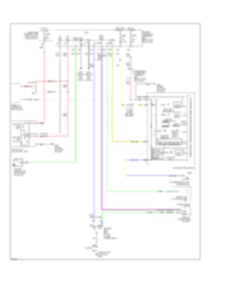 Chime Wiring Diagram for Honda Odyssey Touring 2008