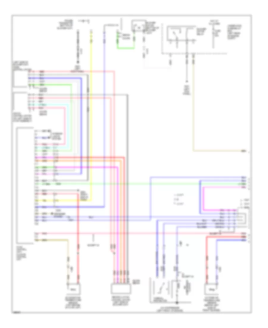 Manual AC Wiring Diagram (1 of 3) for Honda Civic HF 2013