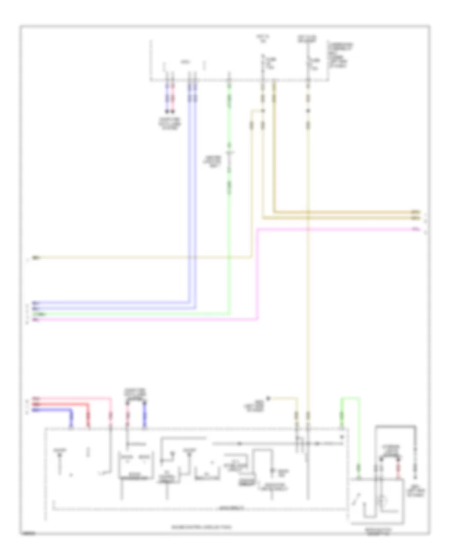 Manual A C Wiring Diagram 2 of 3 for Honda Civic HF 2013