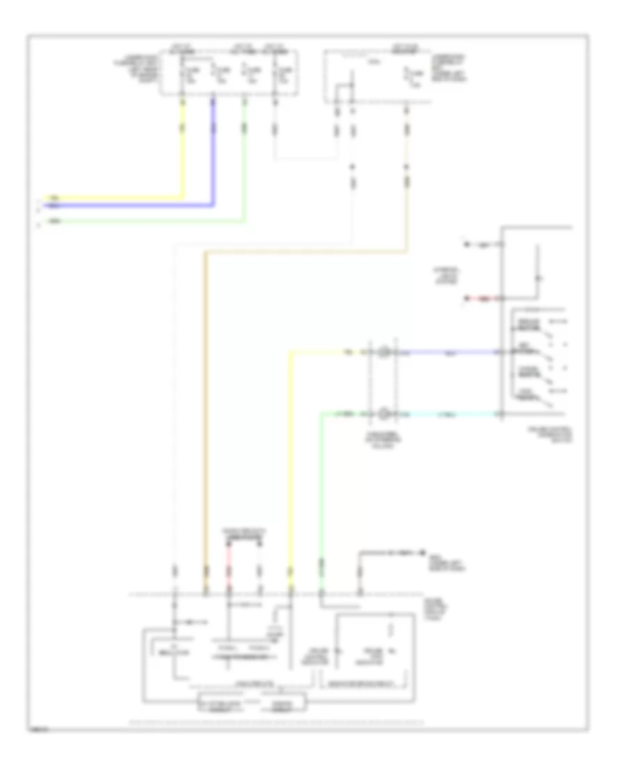 Cruise Control Wiring Diagram Except Hybrid 2 of 2 for Honda Civic HF 2013