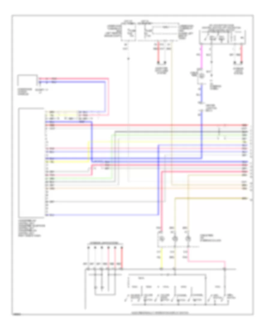 Hands Free Module Wiring Diagram Except Hybrid 1 of 2 for Honda Civic HF 2013