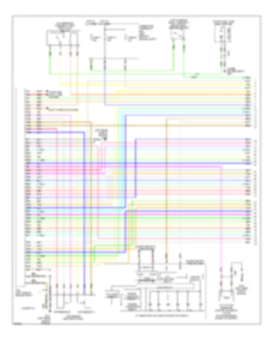 Transmission Wiring Diagram Hybrid 1 of 3 for Honda Civic HF 2013