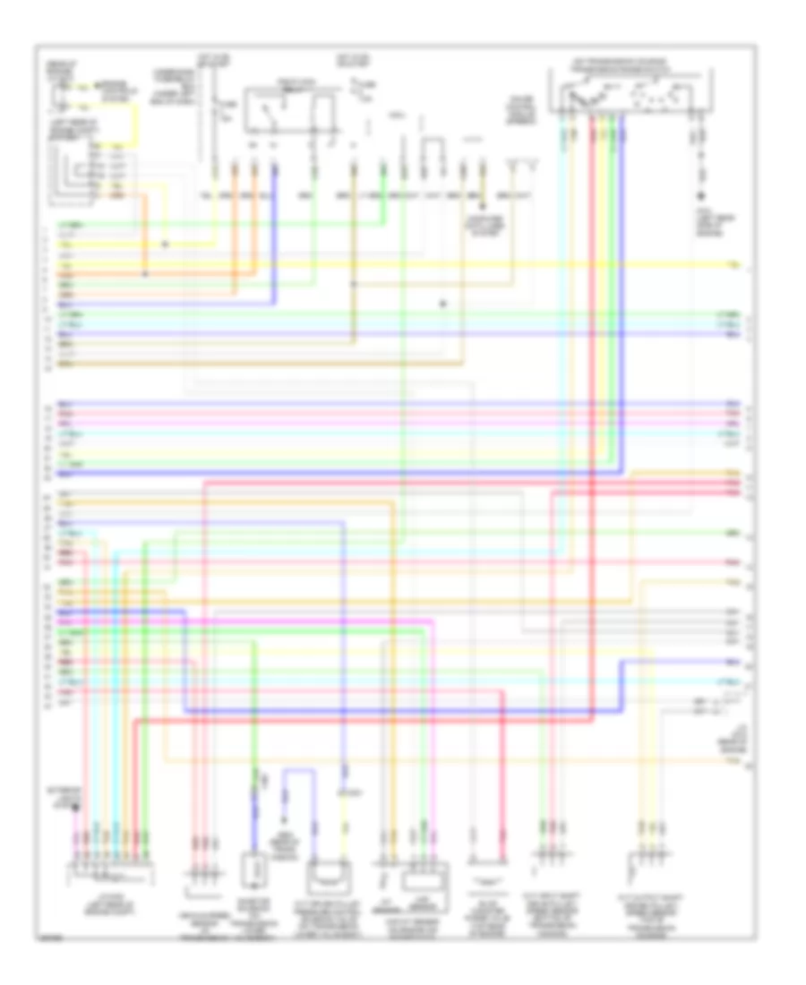 Transmission Wiring Diagram Hybrid 2 of 3 for Honda Civic HF 2013