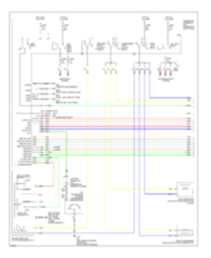 Forced Entry Wiring Diagram Except Hybrid Canada 1 of 2 for Honda Civic DX 2007