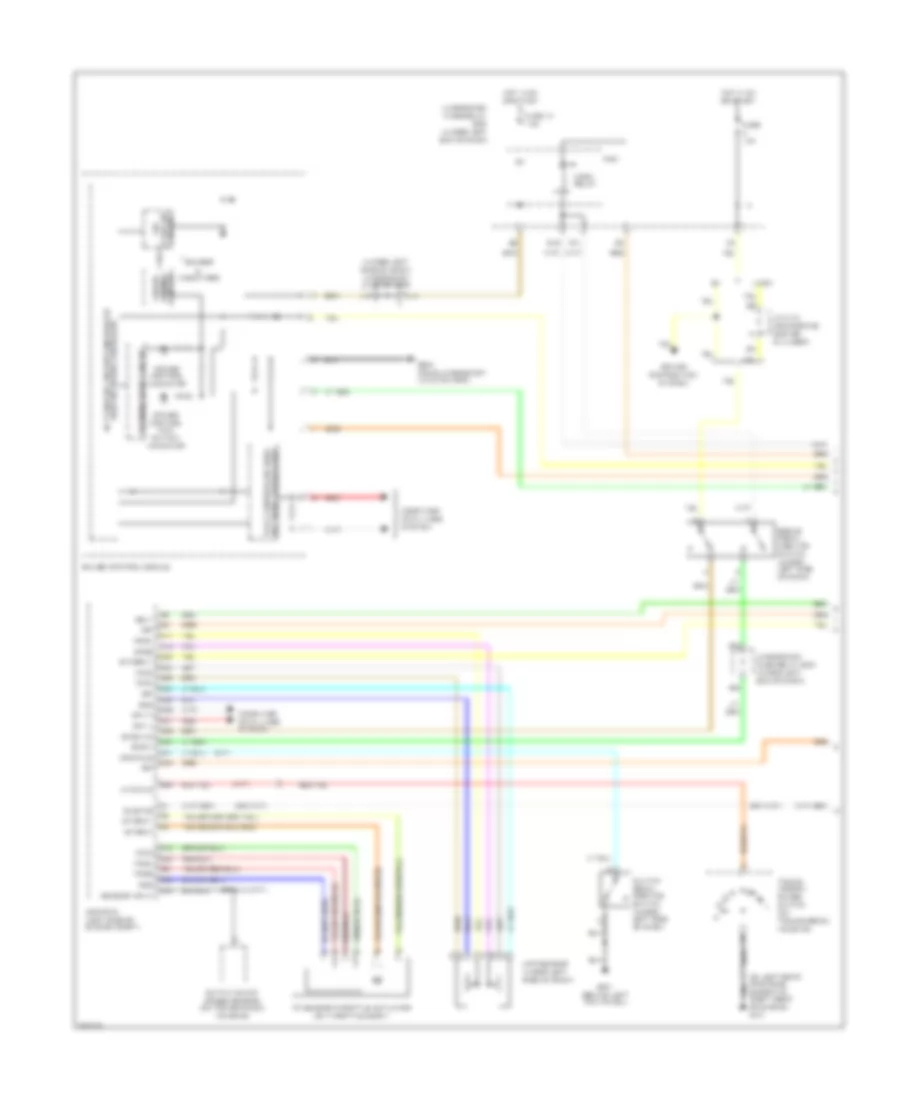 Cruise Control Wiring Diagram Except Hybrid 1 of 2 for Honda Civic DX 2007