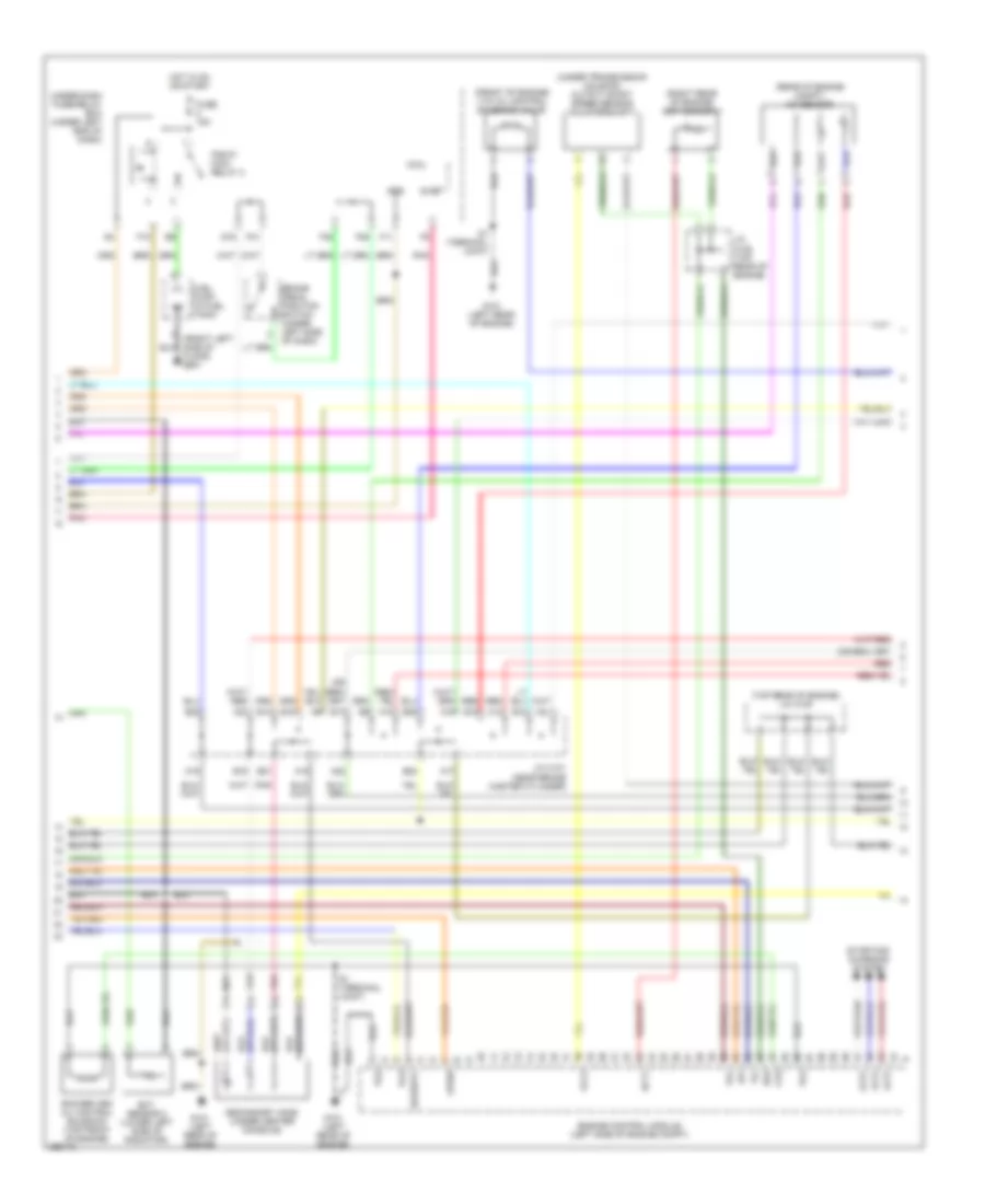 2.0L, Engine Performance Wiring Diagram (2 of 3) for Honda Civic DX 2007