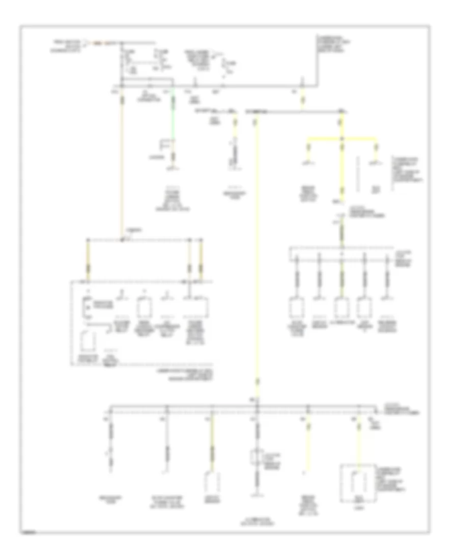 Power Distribution Wiring Diagram Except Hybrid 3 of 3 for Honda Civic DX 2007