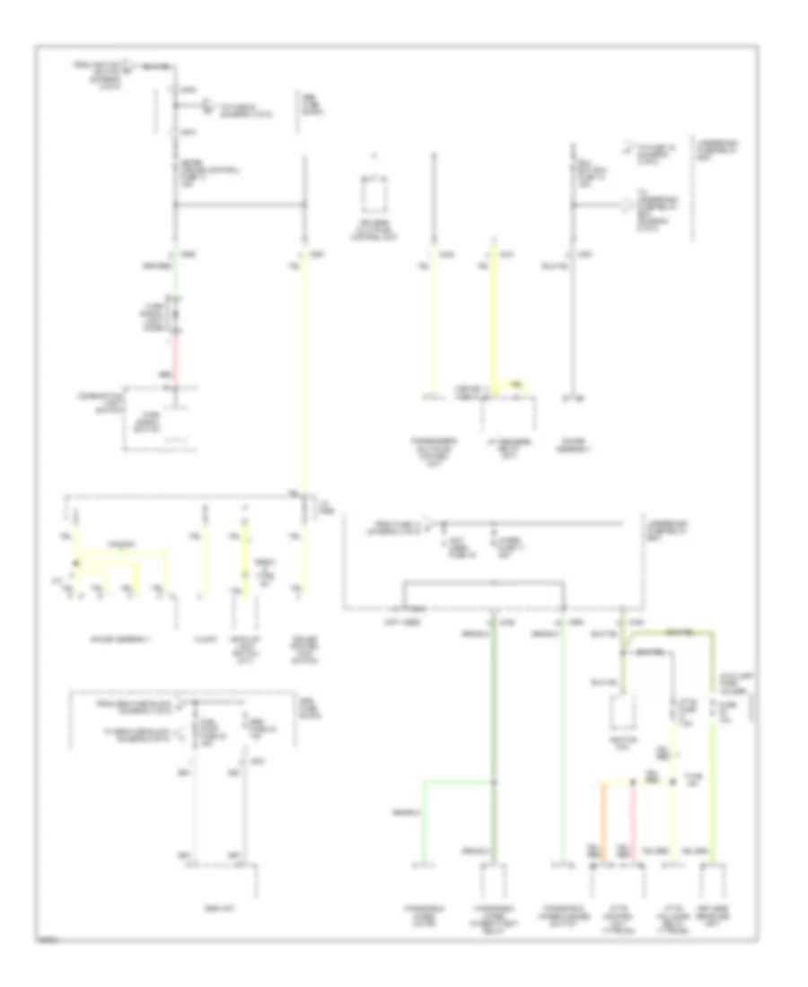 Power Distribution Wiring Diagram 4 of 5 for Honda Prelude 1997