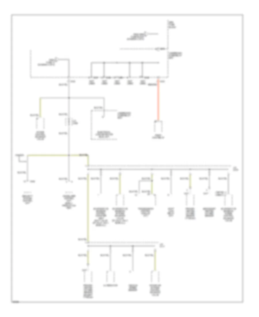 Power Distribution Wiring Diagram 5 of 5 for Honda Prelude 1997