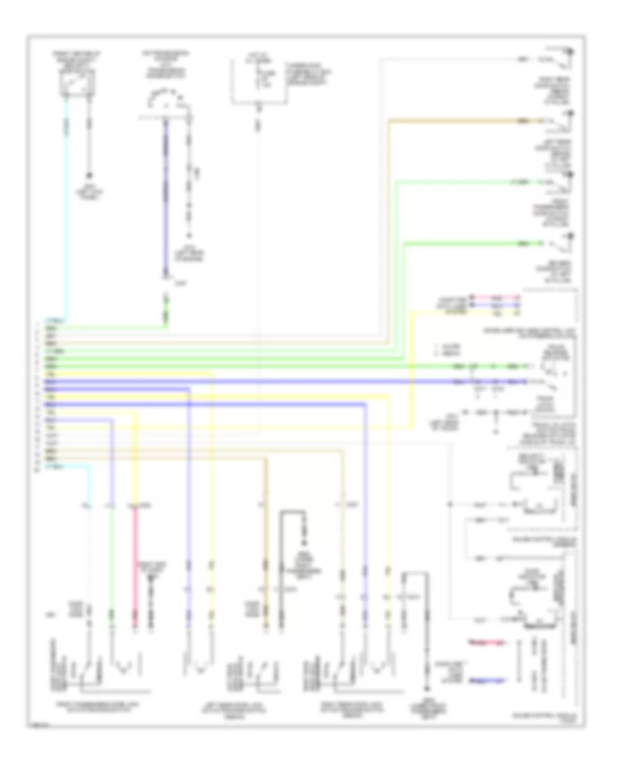 Forced Entry Wiring Diagram Except Hybrid 2 of 2 for Honda Civic Hybrid 2013