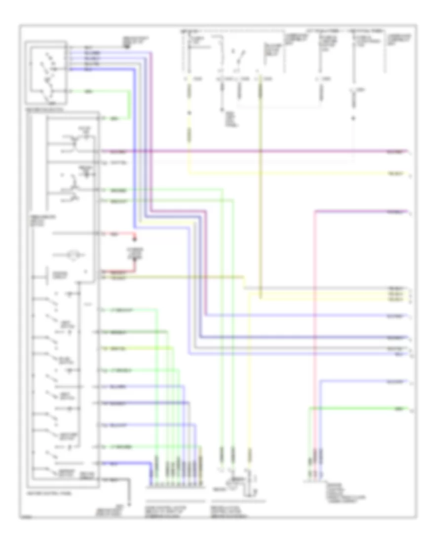 Air Conditioning Wiring Diagrams 1 of 2 for Honda Prelude Type SH 1997
