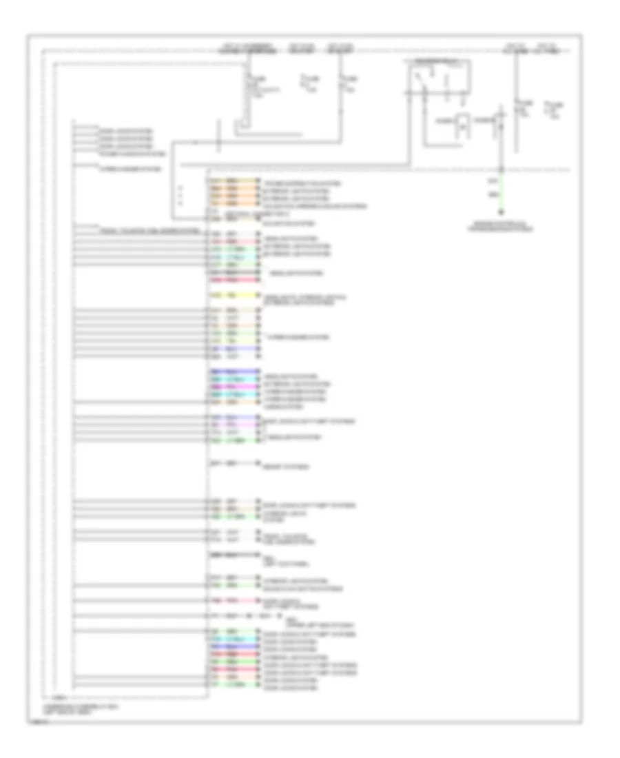 Body Control Modules Wiring Diagram Except Hybrid 1 of 2 for Honda Accord Plug In 2014