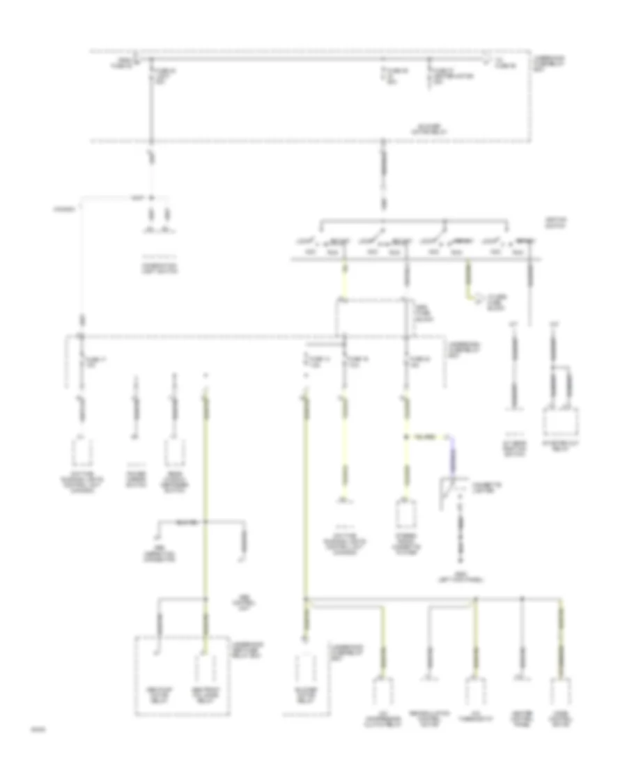 Power Distribution Wiring Diagram 2 of 4 for Honda Civic CX 1994