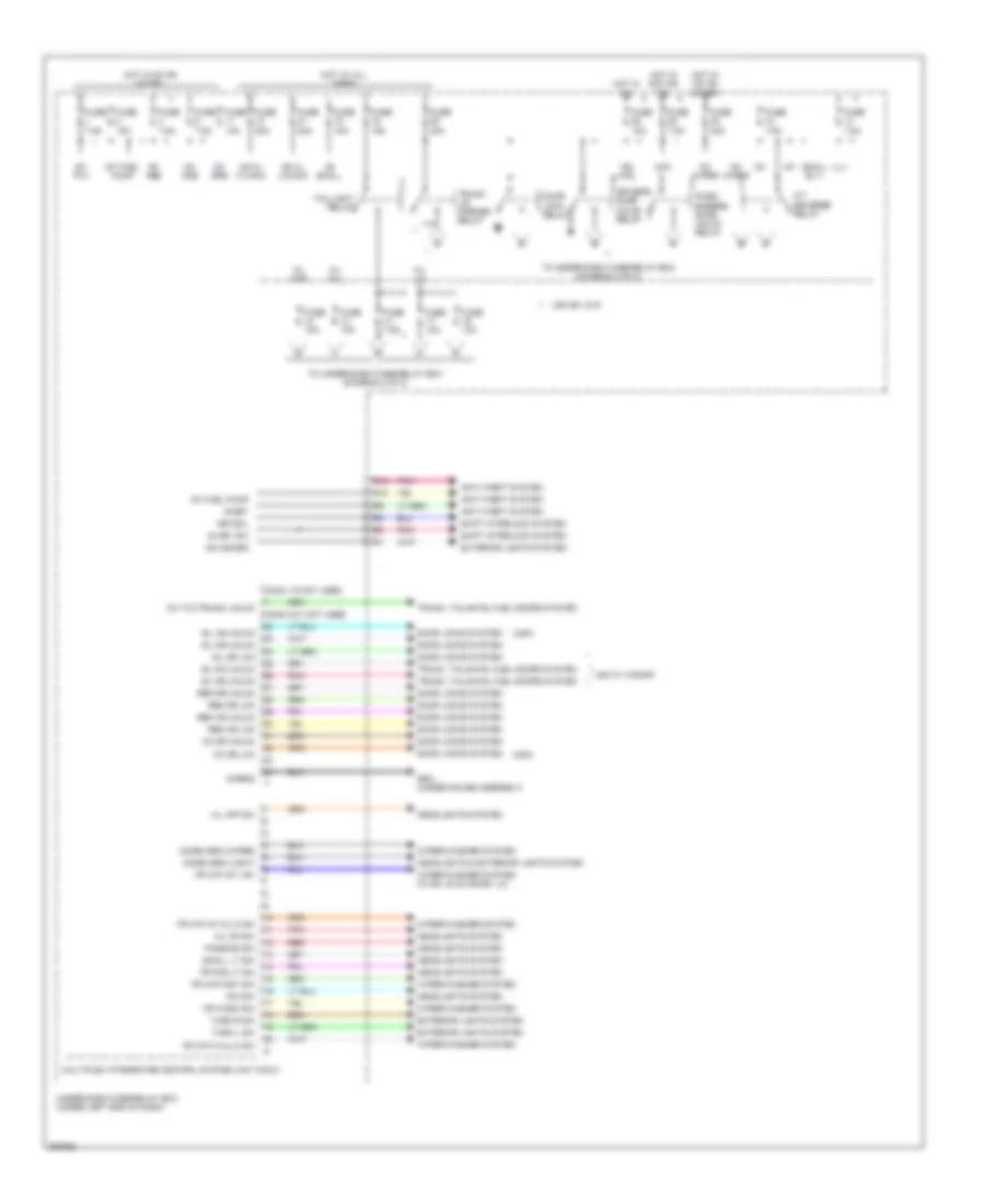 Body Control Modules Wiring Diagram Except Hybrid 1 of 2 for Honda Civic EX 2007