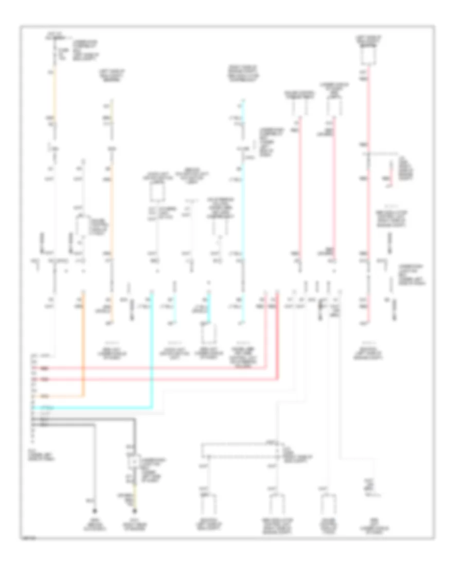 Data Link Connector Wiring Diagram Except SI for Honda Civic EX 2007