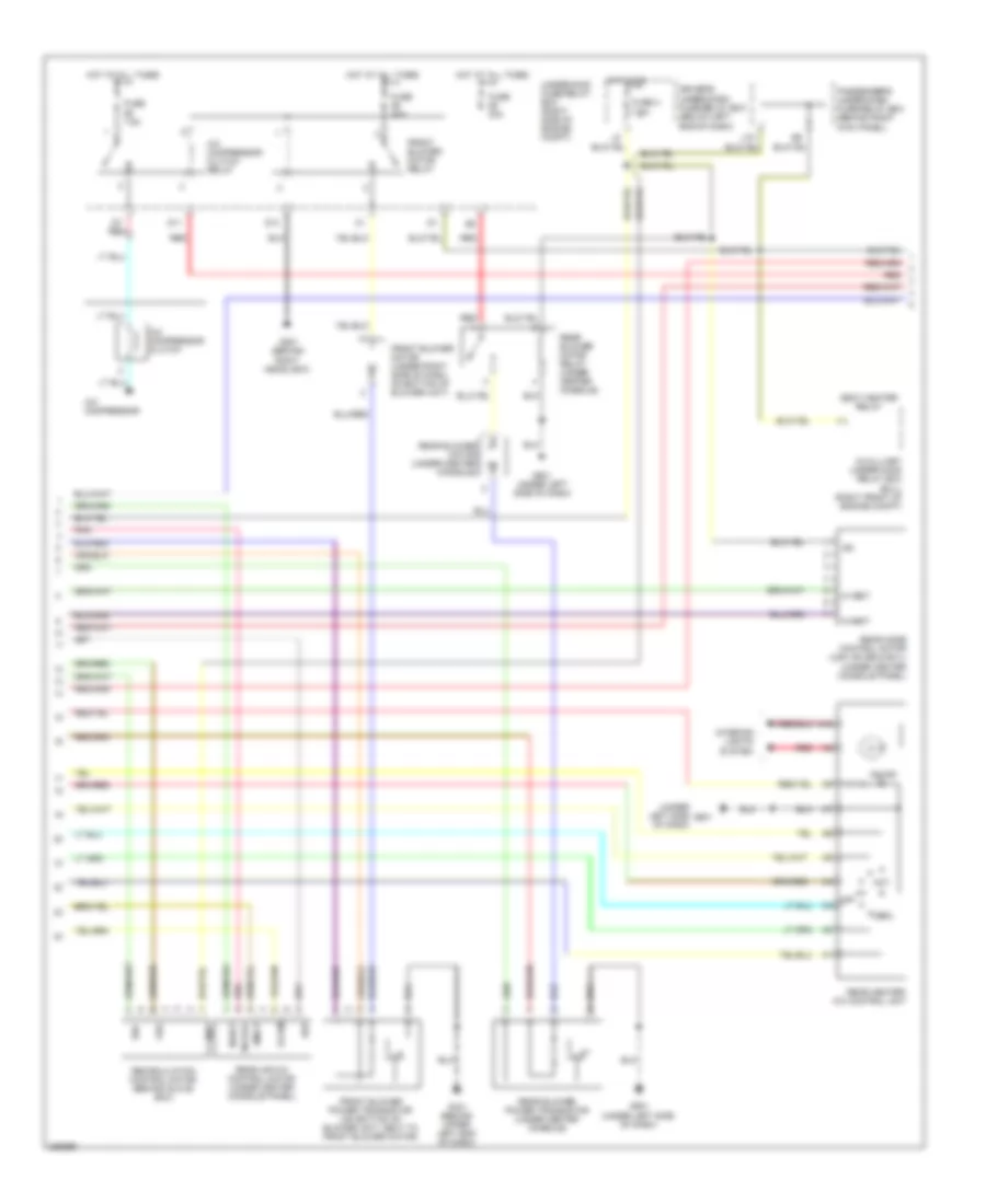 Automatic AC Wiring Diagram (2 of 3) for Honda Pilot SE 2008